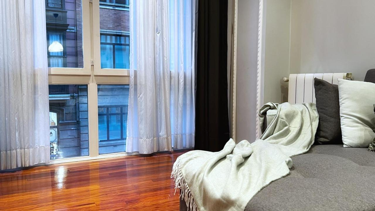 Amplio Y Acogedor Cerca Del Guggenheim Apartment Bilbao Bagian luar foto
